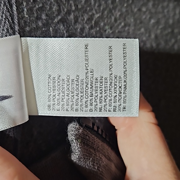 The North Face Sweatshirt Mock Collar, Full Front Zip, Green/Grey - Picture 10 of 15